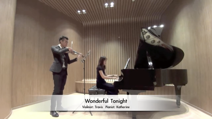 Wonderful Tonight - Eric Clapton by Katherine Chan and Travis Wong