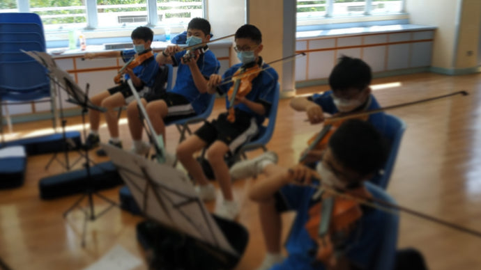 Instrumental class at school (8)